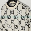 Gucci - 23GW Full Print Jacquard Crewneck Sweater