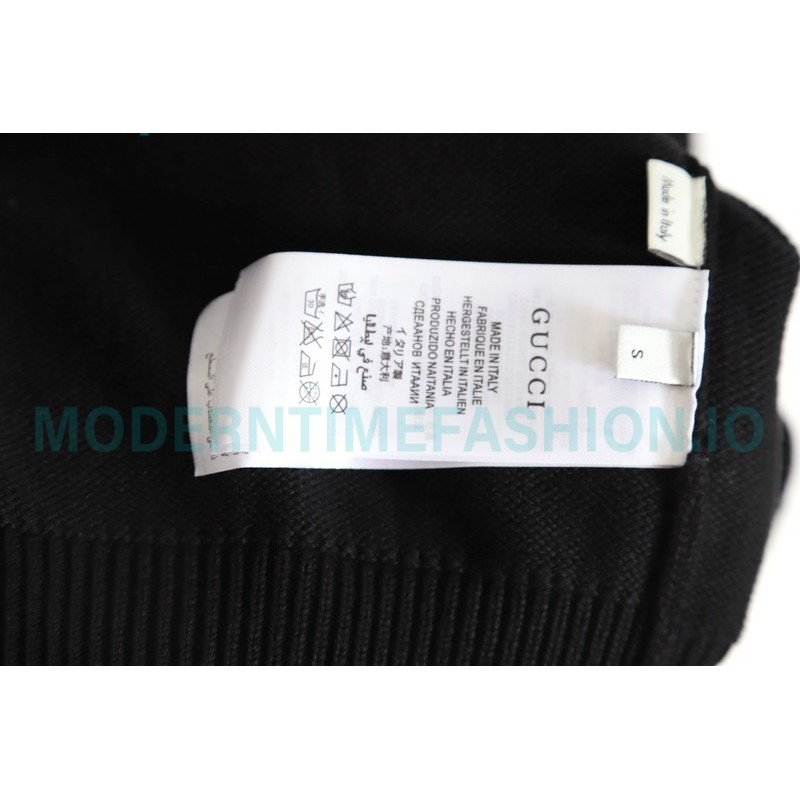 Gucci - 23ss classic Bee V-neck sweater