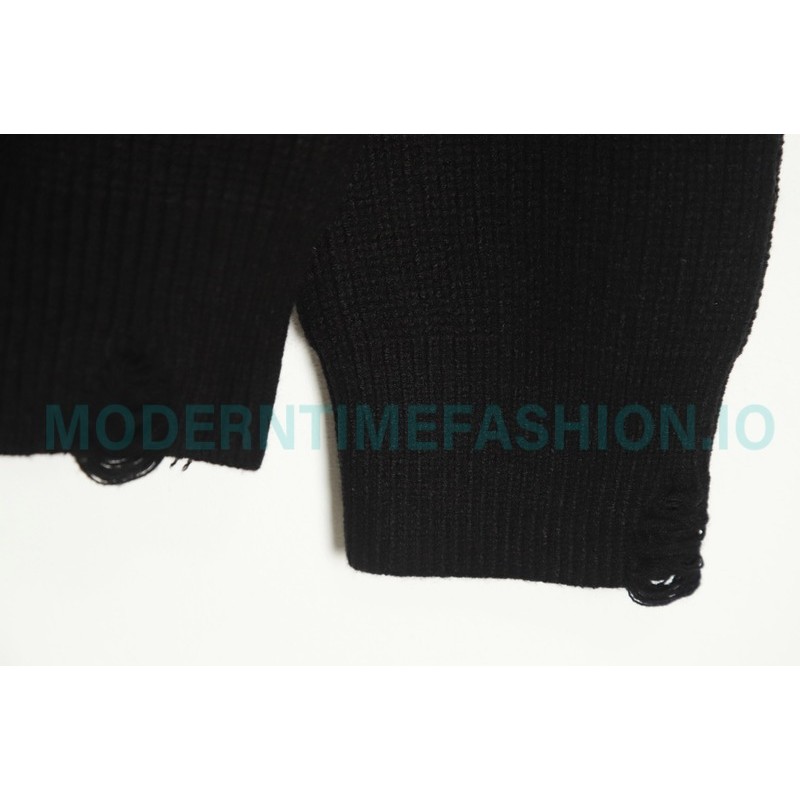 Gucci - Balenciaga 23SS Co-branded Big Logo Knitted Long-sleeved Sweater