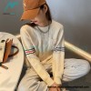 Gucci - Chest Pocket Embroidered Double G Striped Sweater