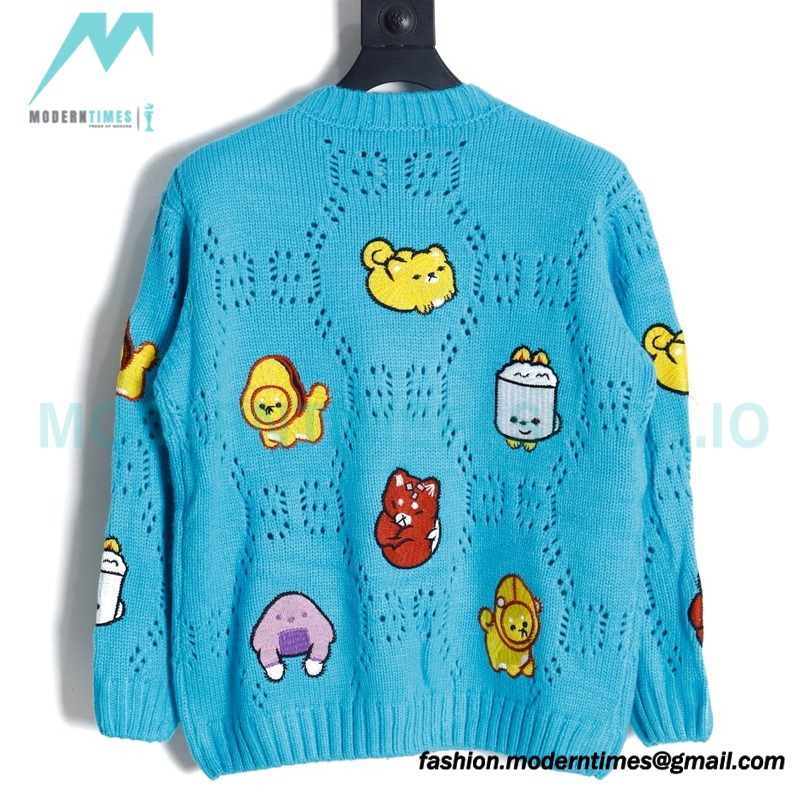 Gucci - Kawaii Cartoon Crewneck Sweater