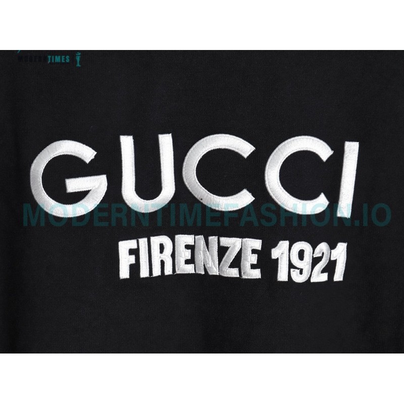 Gucci - 23Fw 1921 Series Embroidered Knitted Sweater