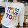 Gucci - 23Fw Colored Lettered Embroidered Knitted Sweater