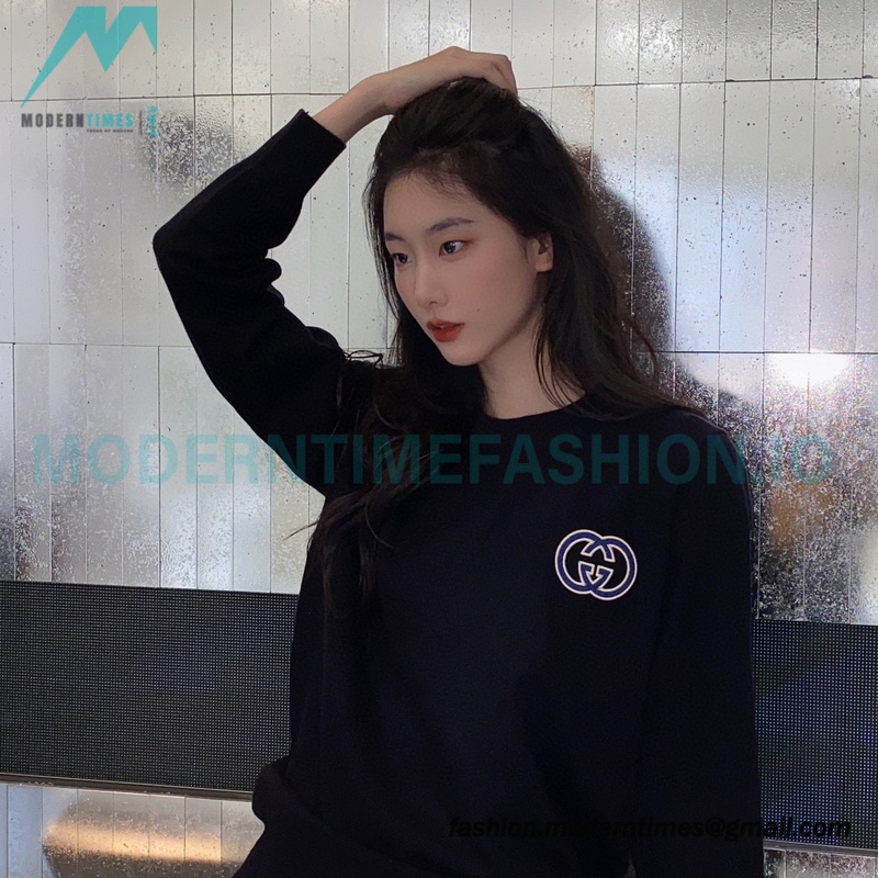 Gucci - 23Fw Double G Embroidered Small Label Knit Sweater
