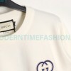 Gucci - 23Fw Double G Embroidered Small Label Knit Sweater