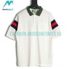 Gucci - 23ss Sleeve Red/Green Thread Ribbon Matching Color Polo Shirt