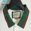 Gucci - 23ss Sleeve Red/Green Thread Ribbon Matching Color Polo Shirt