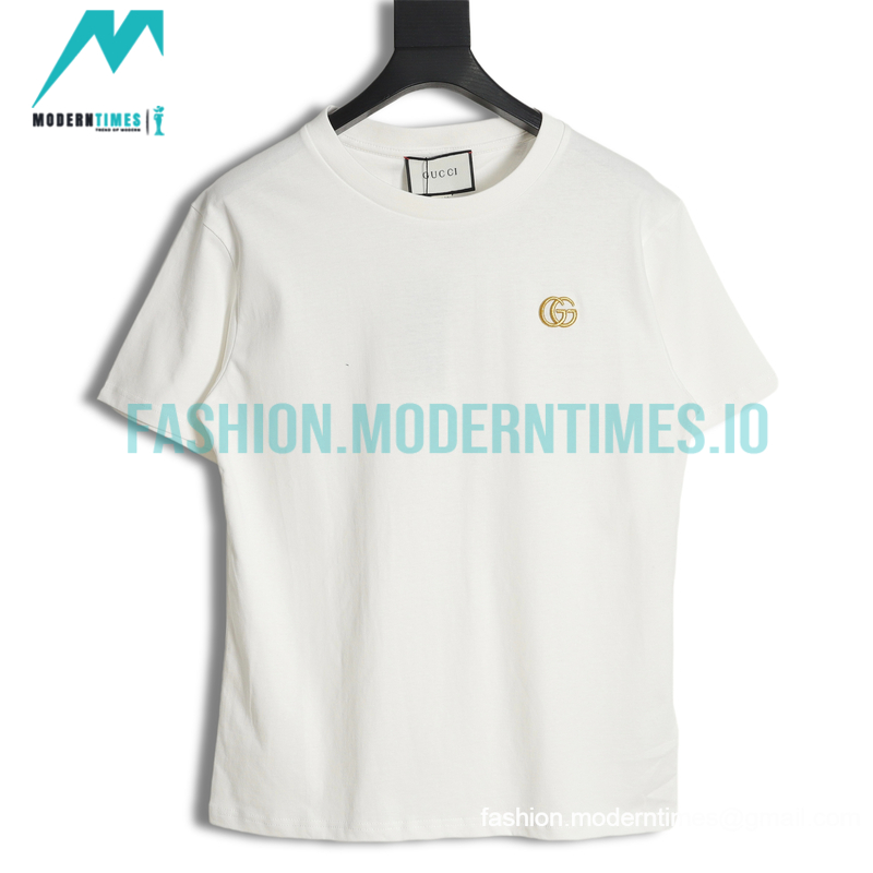 Gucci - 21ss Gold Label Embroidered Short Sleeve T-shirt
