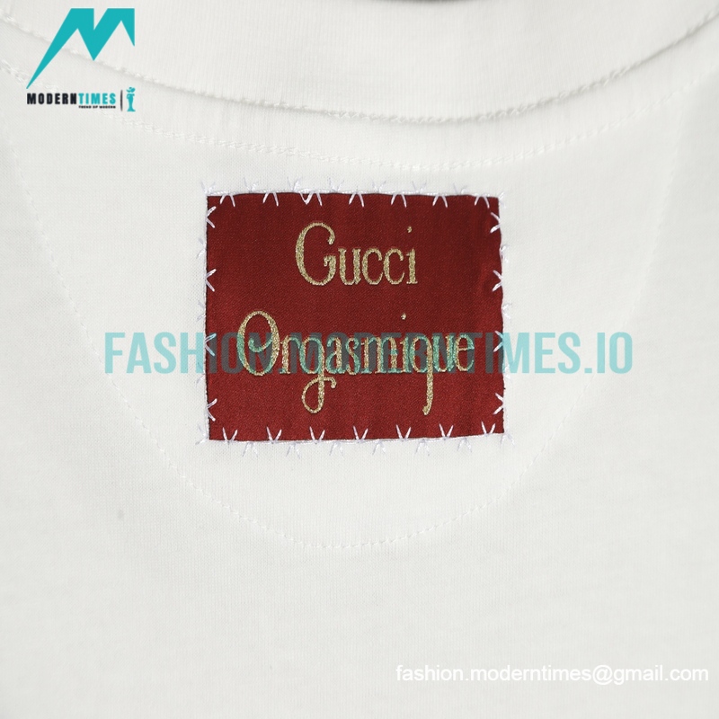 Gucci - 21ss Gold Label Embroidered Short Sleeve T-shirt