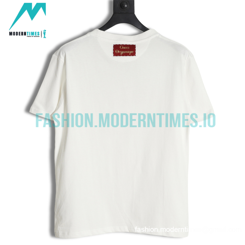 Gucci - 21ss Gold Label Embroidered Short Sleeve T-shirt