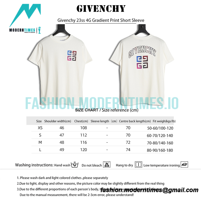 Givenchy - 23ss Oil Painting Brain Print Short Sleeve
