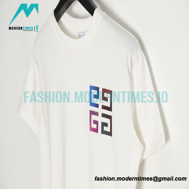 Givenchy - 23ss Oil Painting Brain Print Short Sleeve