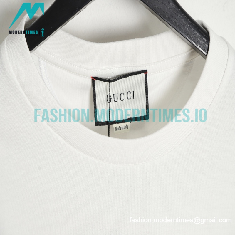 Gucci - 21ss Gold Label Embroidered Short Sleeve T-shirt