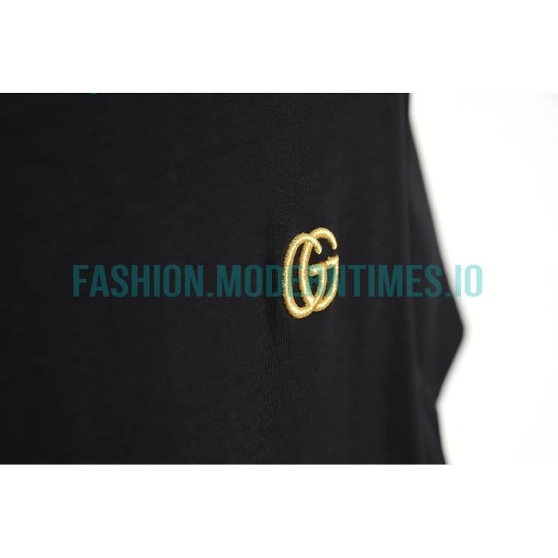 Gucci - 21ss Gold Label Embroidered Short Sleeve T-shirt
