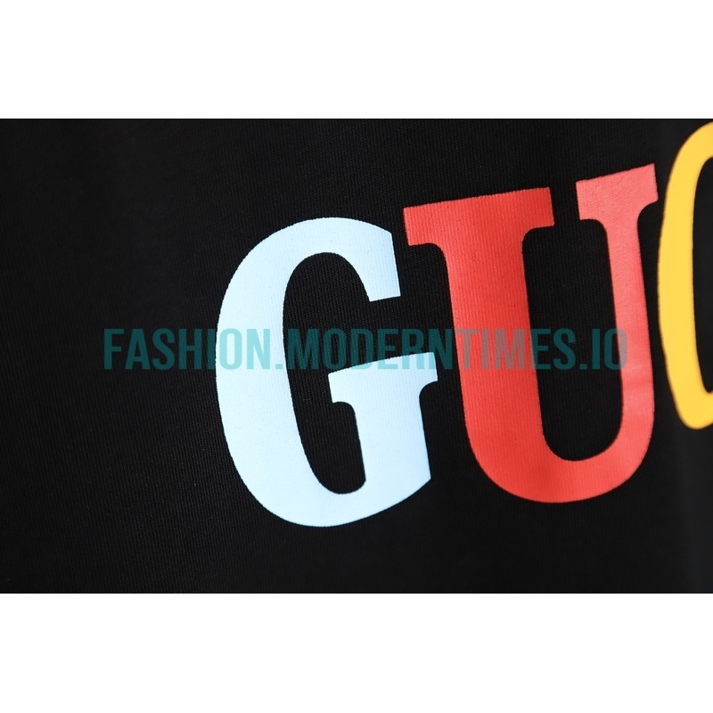 Gucci - 23ss Letter Portrait Print Short Sleeve