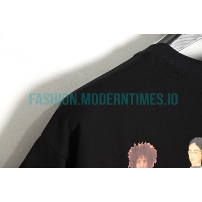 Gucci - 23ss Letter Portrait Print Short Sleeve