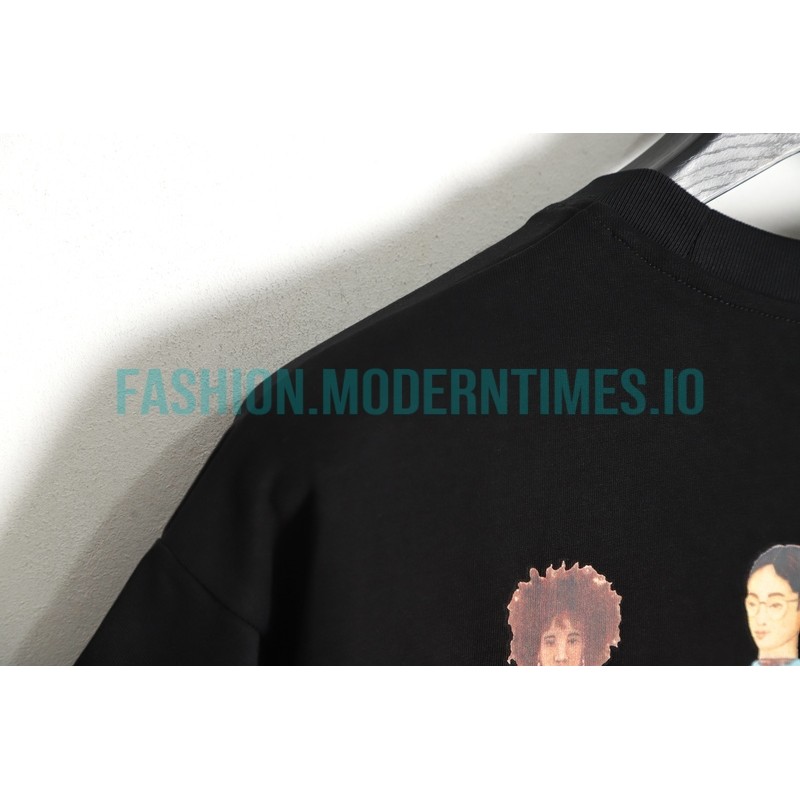 Gucci - 23ss Letter Portrait Print Short Sleeve