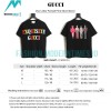 Gucci - 23ss Letter Portrait Print Short Sleeve