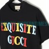 Gucci - 23ss Letter Portrait Print Short Sleeve