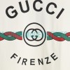 Gucci - 22ss Twist Stripe Printed Short Sleeve