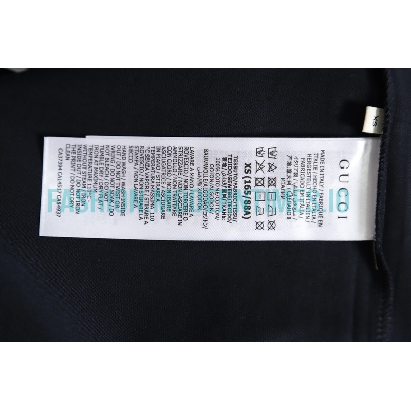 Gucci - 22ss Twist Stripe Printed Short Sleeve