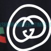 Gucci - 22ss Twist Stripe Printed Short Sleeve