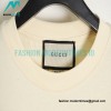 Gucci - Long Laces Letter Logo Short-sleeved Round Neck T-shirt