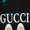 Gucci - Long Laces Letter Logo Short-sleeved Round Neck T-shirt