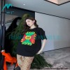 Gucci - 23SS Red /Green Square Short-sleeved T-shirt