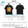 Gucci - 23SS Red /Green Square Short-sleeved T-shirt