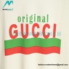 Gucci - Classic Red/Green Letter Print Short Sleeve