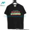 Gucci - Classic Red/Green Letter Print Short Sleeve
