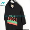 Gucci - Classic Red/Green Letter Print Short Sleeve