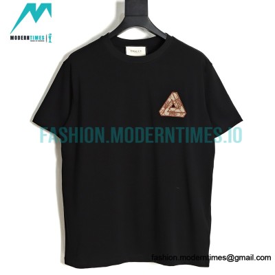 Gucci - Amp - Palace 23ss Co-branded Embroidery Triangle Logo Short Sleeve