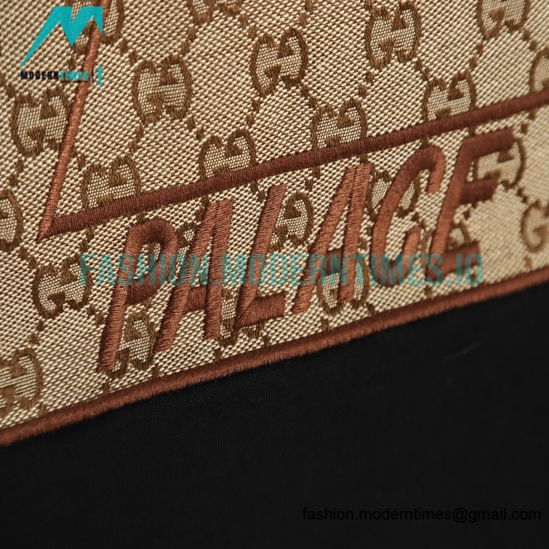 Gucci - Amp - Palace 23ss Co-branded Embroidery Triangle Logo Short Sleeve