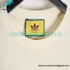 Gucci - Adidas 23ss Co-branded Clover Print Short Sleeve