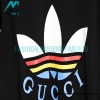 Gucci - Adidas 23ss Co-branded Clover Print Short Sleeve