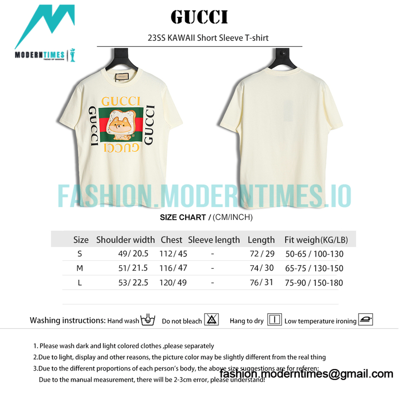 Gucci - 23SS KAWAII Short Sleeve T-shirt