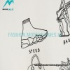 Balenciaga - 23ss Sketch Art Short Sleeve T-shirt