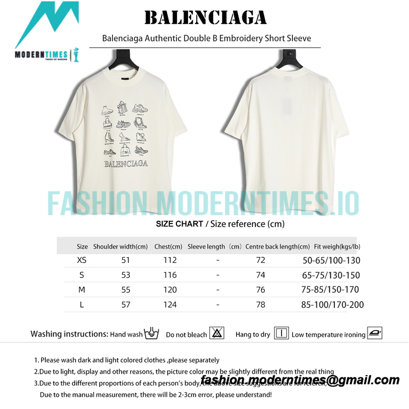 Balenciaga - 23ss Sketch Art Short Sleeve T-shirt