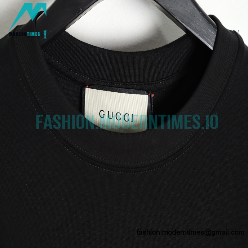 Gucci - 23ss Long-eared Rabbit Print Short Sleeve