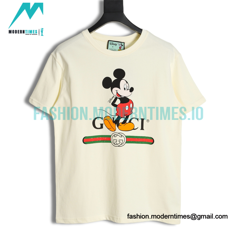 Gucci - Disney Co-branded The Year Of The Rat Limited Mickey Print Short Sleeve
