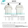 Gucci - 22SS Acetate Embroidered Striped Webbing Short-sleeved Shirt