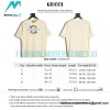 Gucci - Band Flag Embroidery Short Sleeve