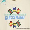 Gucci - Band Flag Embroidery Short Sleeve
