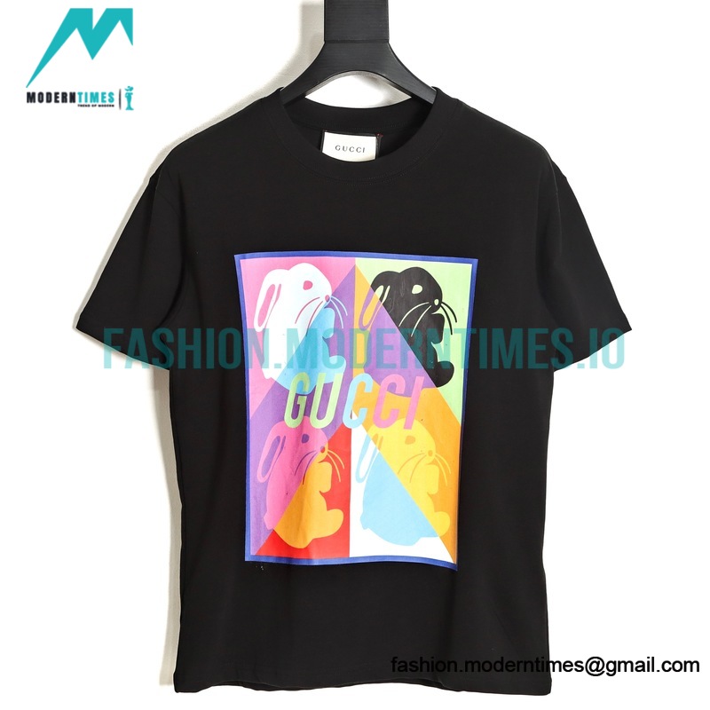 Gucci - 23ss Year Of The Rabbit Limited Print Short Sleeve