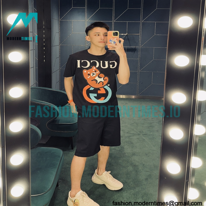 Gucci - 23SS KAWAII Bear Print Short-sleeved T-shirt