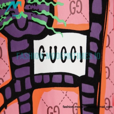 Gucci - 23ss Kitten Print Short Sleeve
