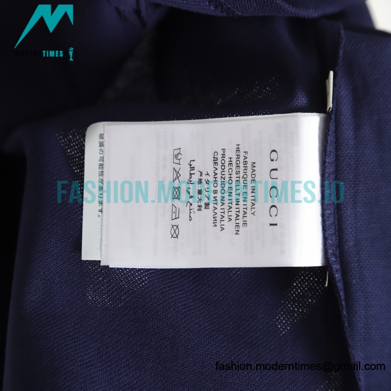 Gucci - 22ss Neckline Double G Interlocking Twist Embroidery Polo Short Sleeve