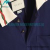 Gucci - 22ss Neckline Double G Interlocking Twist Embroidery Polo Short Sleeve